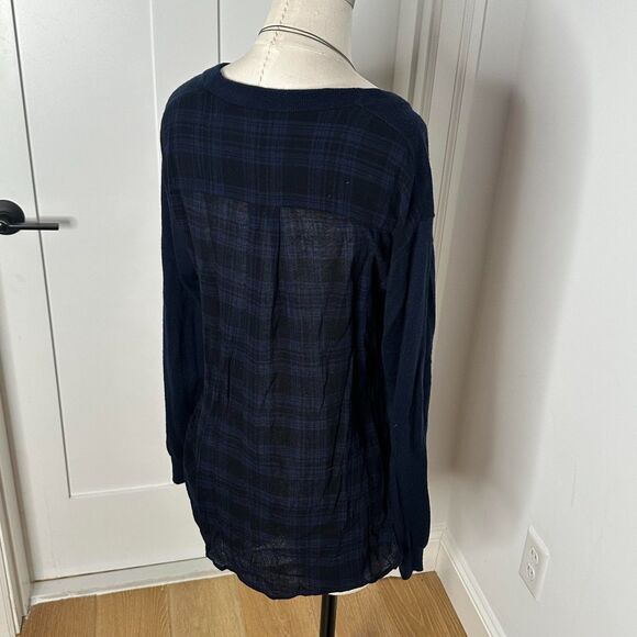 T by Alexander Wang Deep Blue Sweater - Picture 7 of 7